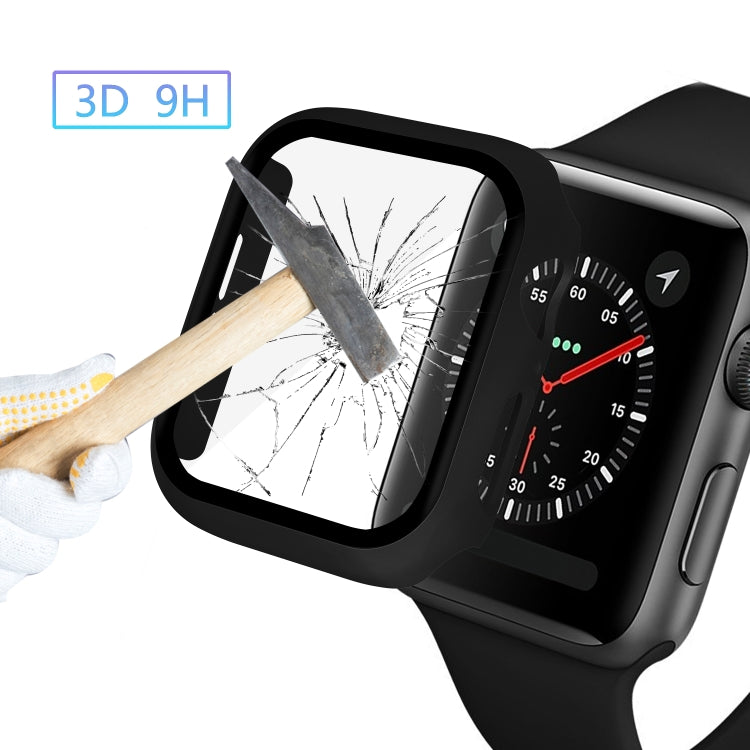 ENKAY Hat-prince Custodia per PC a copertura totale + protezione in vetro temperato per Apple Watch Series 5/4 40mm