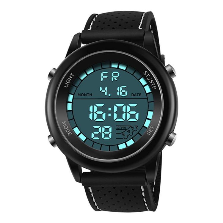 SANDA 411 Orologio multifunzionale Wports Orologio elettronico da studente impermeabile maschile modello giovanile moda maschile