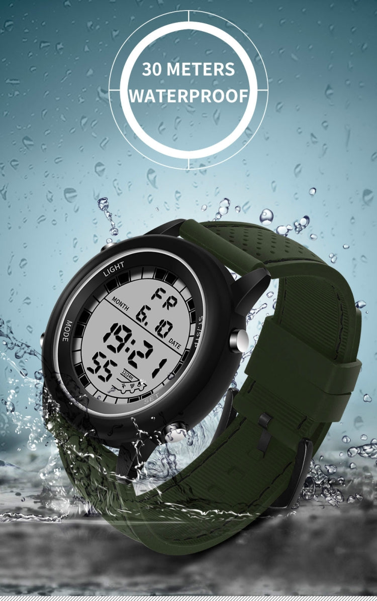 SANDA 411 Orologio multifunzionale Wports Orologio elettronico da studente impermeabile maschile modello giovanile moda maschile