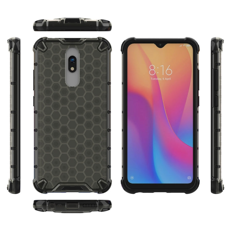 Per PC Redmi 8 antiurto a nido d'ape + custodia in TPU, For Redmi 8
