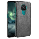 Per Nokia 7.2 / 6.2 Custodia PC + PU antiurto in coccodrillo, For Nokia 7.2 / 6.2