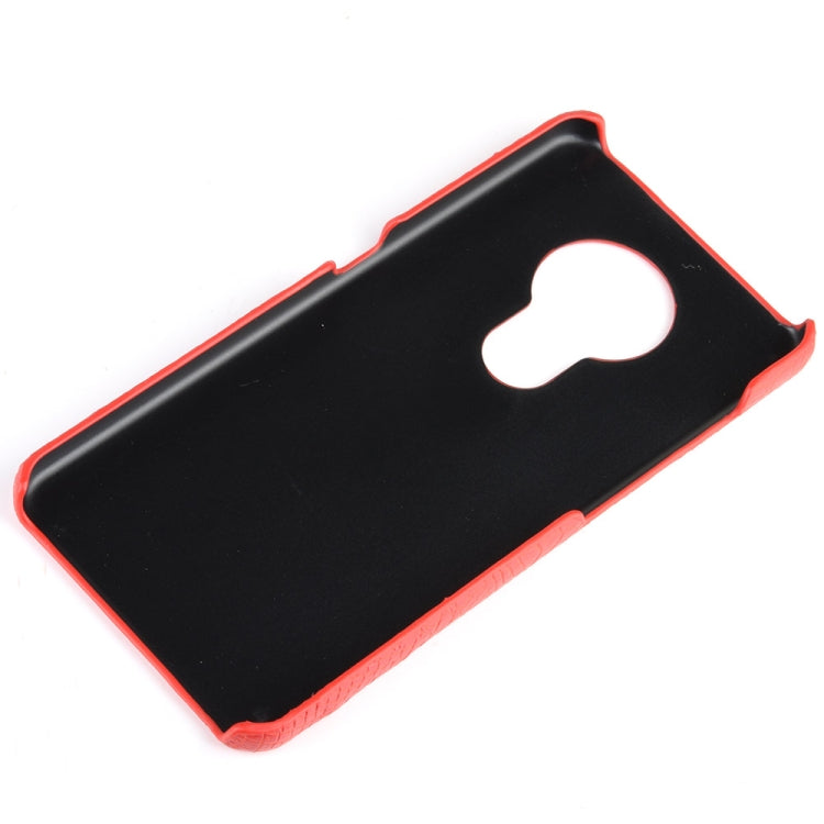 Per Nokia 7.2 / 6.2 Custodia PC + PU antiurto in coccodrillo, For Nokia 7.2 / 6.2