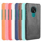 Per Nokia 7.2 / 6.2 Custodia PC + PU antiurto in coccodrillo, For Nokia 7.2 / 6.2