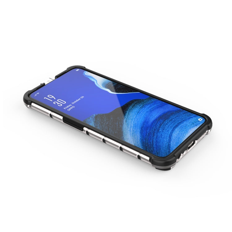 Per Oppo Reno2 Z custodia antiurto a nido d'ape per PC + TPU, For Oppo Reno 2 Z, For Oppo Reno2 Z S, For Oppo Reno2 Z