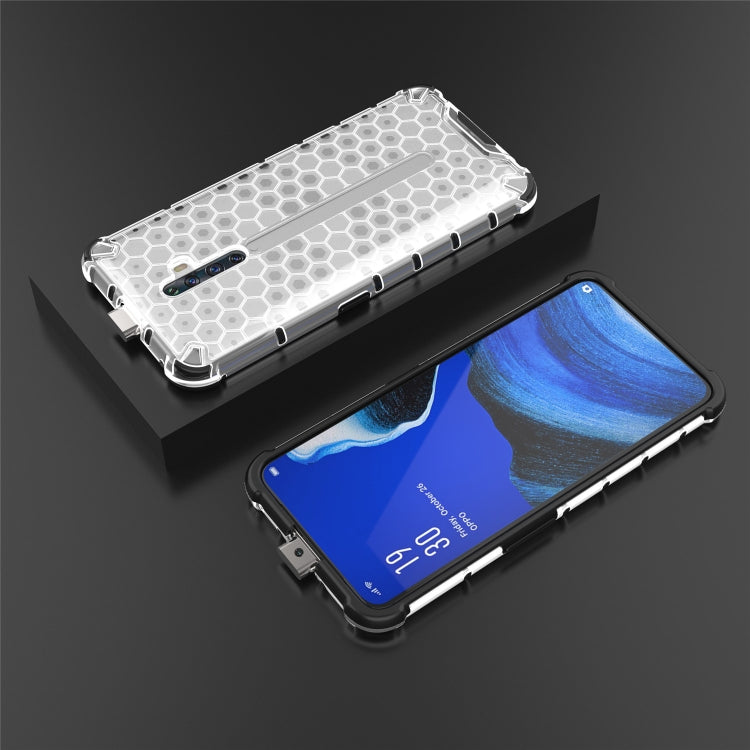Per Oppo Reno2 Z custodia antiurto a nido d'ape per PC + TPU, For Oppo Reno 2 Z, For Oppo Reno2 Z S, For Oppo Reno2 Z