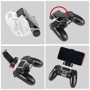 Supporto morsetto regolabile per controller PS4 e smartphone