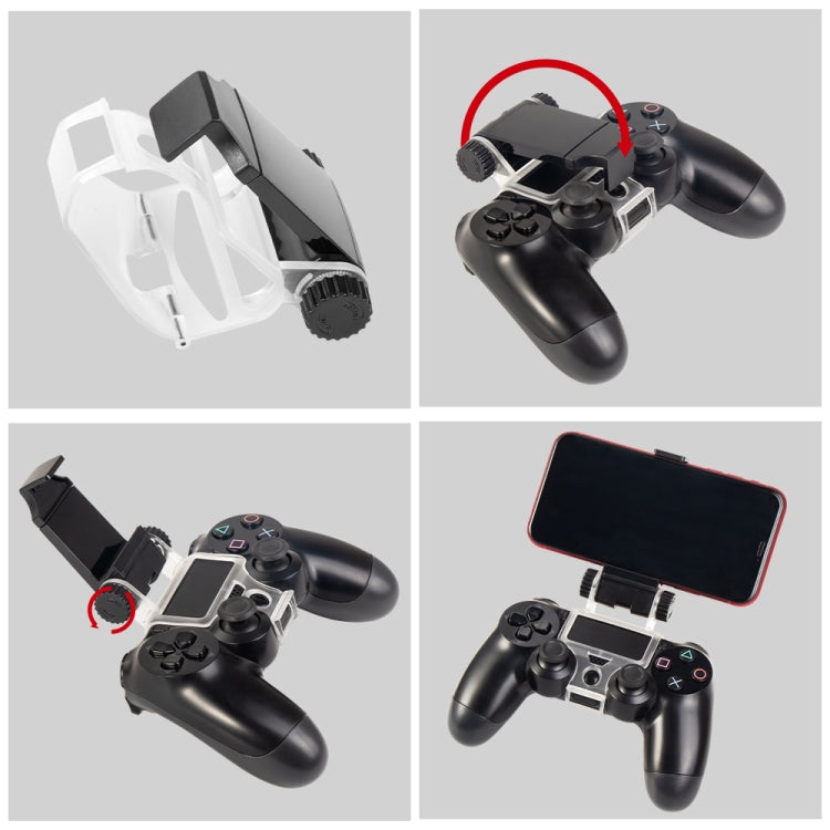 Supporto per morsetto per telefono cellulare intelligente regolabile DOBE per controller PS4/Slim/Pro, TP4-016B