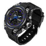 SANDA739 Watch Plate Chao Orologio da uomo Maschio Student Fashion Trend Misuratore elettronico impermeabile digitale multifunzionale