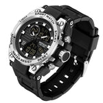 SANDA739 Watch Plate Chao Orologio da uomo Maschio Student Fashion Trend Misuratore elettronico impermeabile digitale multifunzionale