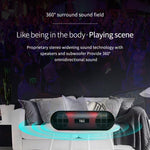 T&G TG148 Altoparlante wireless Bluetooth per pillola con audio stereo portatile Super Bass LED Lanterna