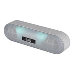 T&G TG148 Altoparlante wireless Bluetooth per pillola con audio stereo portatile Super Bass LED Lanterna