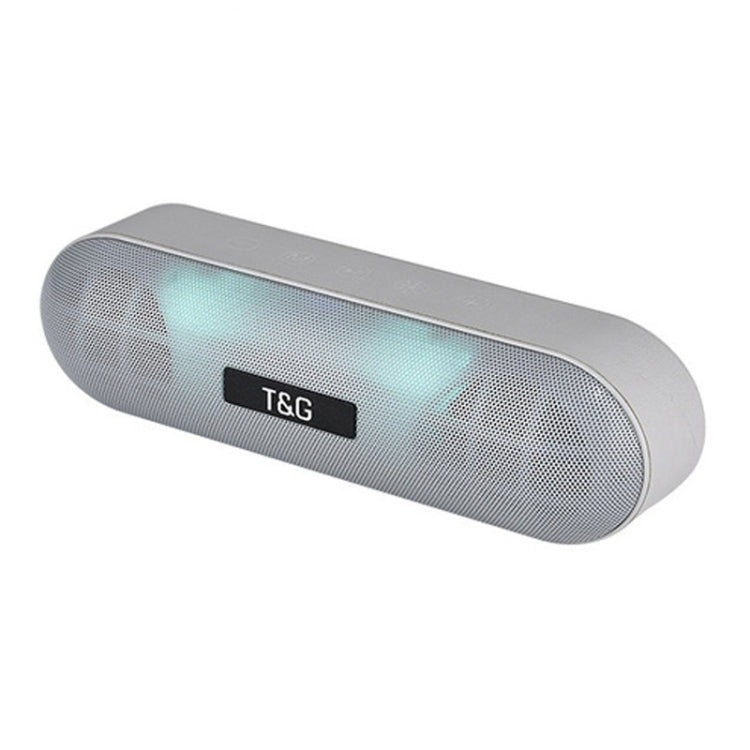 T&G TG148 Altoparlante wireless Bluetooth per pillola con audio stereo portatile Super Bass LED Lanterna