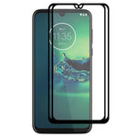 2 PZ ENKAY Hat-prince Full Glue 0.26mm 9H 2.5D Pellicola a copertura totale in vetro temperato, For Galaxy A20s, For Moto G8 Plus