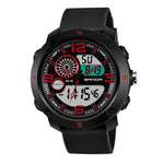 SANDA 762 Orologio da uomo Orologio da uomo per studenti Orologio da uomo di tendenza per la moda Gioventù impermeabile Luce notturna Sport da uomo