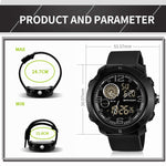 SANDA 762 Orologio da uomo Orologio da uomo per studenti Orologio da uomo di tendenza per la moda Gioventù impermeabile Luce notturna Sport da uomo