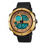 SANDA 762 Orologio da uomo Orologio da uomo per studenti Orologio da uomo di tendenza per la moda Gioventù impermeabile Luce notturna Sport da uomo
