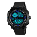 SANDA 762 Orologio da uomo Orologio da uomo per studenti Orologio da uomo di tendenza per la moda Gioventù impermeabile Luce notturna Sport da uomo