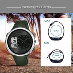 SANDA 763 Orologio da studente impermeabile da uomo Moda esplosiva Orologio da polso elettronico multifunzionale per la personalità degli sport all'aria aperta