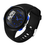 SANDA 763 Orologio da studente impermeabile da uomo Moda esplosiva Orologio da polso elettronico multifunzionale per la personalità degli sport all'aria aperta