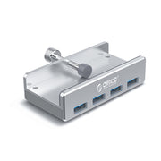 HUB a clip USB 3.0 a 4 porte in lega di alluminio ORICO MH4PU-P, MH4PU-P(Black), MH4PU-P(Silver)
