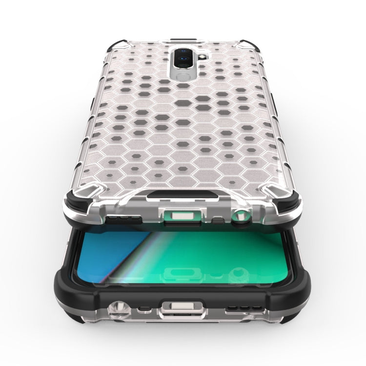 Per Oppo A9 (2020) PC a nido d'ape antiurto + custodia in TPU, For Oppo A9 (2020)