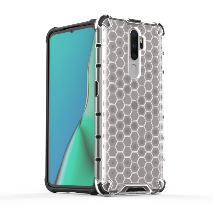 Per Oppo A9 (2020) PC a nido d'ape antiurto + custodia in TPU, For Oppo A9 (2020)