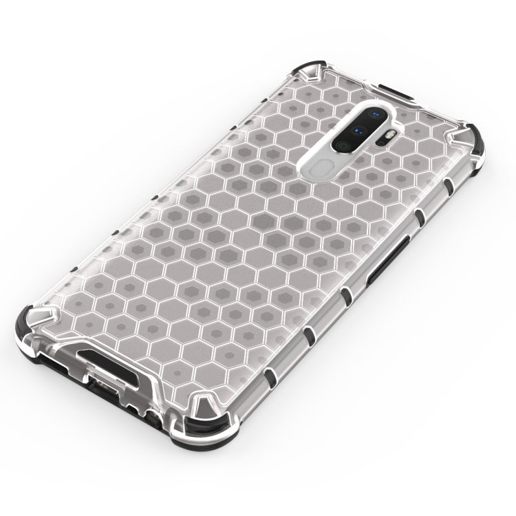 Per Oppo A9 (2020) PC a nido d'ape antiurto + custodia in TPU, For Oppo A9 (2020)
