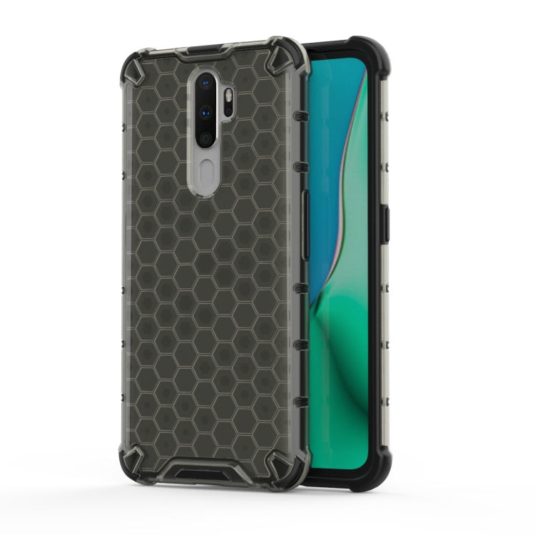 Per Oppo A9 (2020) PC a nido d'ape antiurto + custodia in TPU, For Oppo A9 (2020)