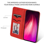 Custodia in pelle a vibrazione orizzontale magnetica per affari Retro Skin Feel, For Xiaomi Redmi Note 8, For Xiaomi Redmi Note8 Pro