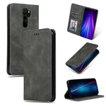 Custodia in pelle a vibrazione orizzontale magnetica per affari Retro Skin Feel, For Xiaomi Redmi Note 8, For Xiaomi Redmi Note8 Pro
