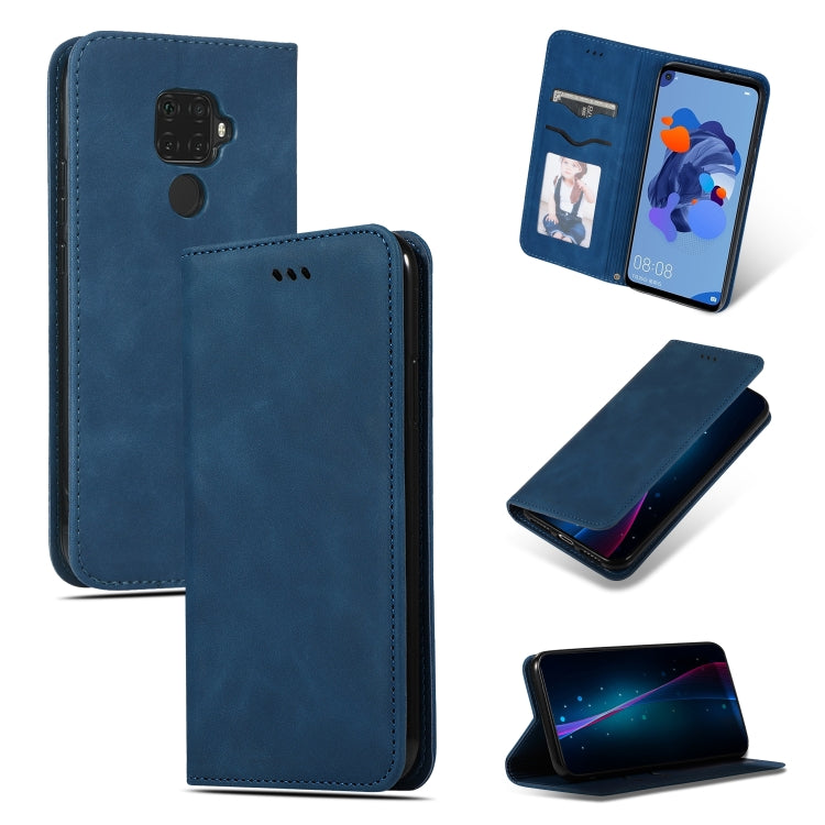 Custodia in pelle a vibrazione orizzontale magnetica per affari Retro Skin Feel, For Huawei Mate 30, For Huawei Mate 30 Lite, For Huawei Mate 30 Pro, For Huawei Nova5i Pro