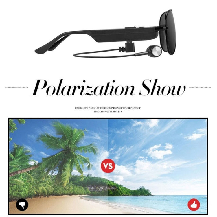 Occhiali da sole con auricolare Bluetooth A8