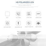 Occhiali da sole con auricolare Bluetooth A8