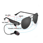 Occhiali da sole con auricolare Bluetooth A8