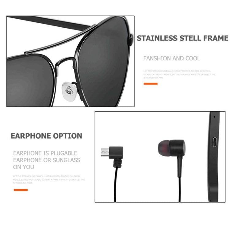 Occhiali da sole con auricolare Bluetooth A8