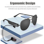 Occhiali da sole con auricolare Bluetooth A8