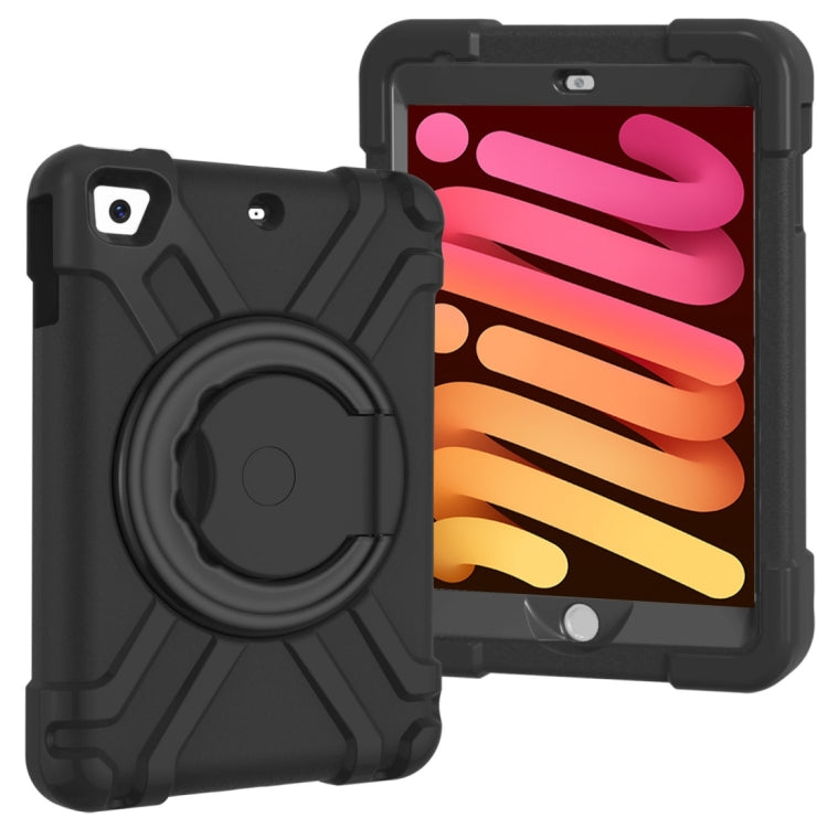 Guscio protettivo piatto EVA + PC con staffa rotante a 360 °, For iPad MINI1/2/3, For iPad MINI 4/5, For iPad Air/Air2/Pro9.7
