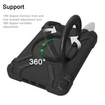 Guscio protettivo piatto EVA + PC con staffa rotante a 360 °, For iPad MINI1/2/3, For iPad MINI 4/5, For iPad Air/Air2/Pro9.7