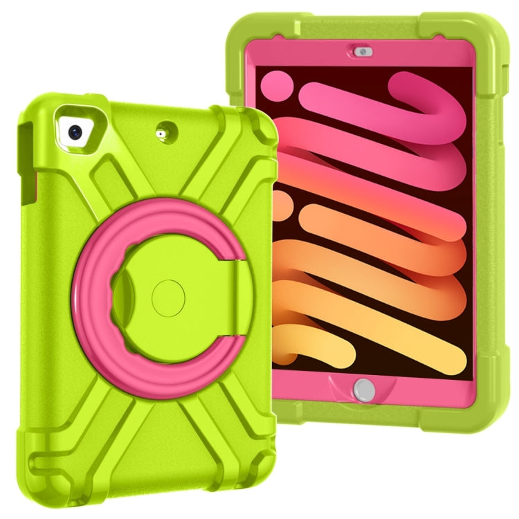 Guscio protettivo piatto EVA + PC con staffa rotante a 360 °, For iPad MINI1/2/3, For iPad MINI 4/5, For iPad Air/Air2/Pro9.7