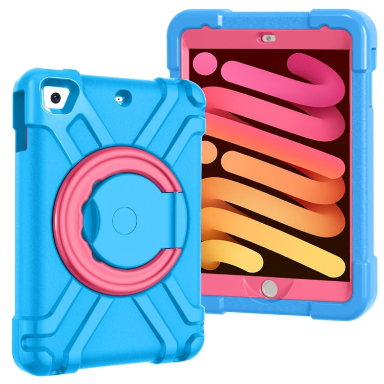 Guscio protettivo piatto EVA + PC con staffa rotante a 360 °, For iPad MINI1/2/3, For iPad MINI 4/5, For iPad Air/Air2/Pro9.7