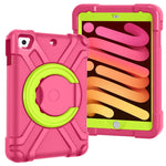 Guscio protettivo piatto EVA + PC con staffa rotante a 360 °, For iPad MINI1/2/3, For iPad MINI 4/5, For iPad Air/Air2/Pro9.7