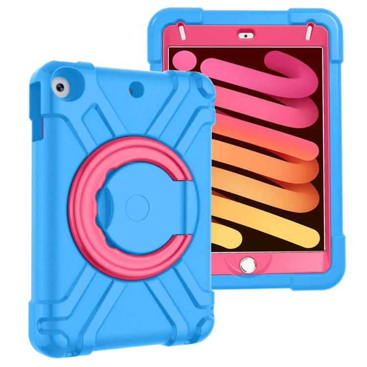 Guscio protettivo piatto EVA + PC con staffa rotante a 360 °, For iPad MINI1/2/3, For iPad MINI 4/5, For iPad Air/Air2/Pro9.7