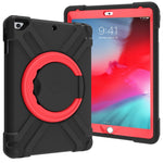 Guscio protettivo piatto EVA + PC con staffa rotante a 360 °, For iPad MINI1/2/3, For iPad MINI 4/5, For iPad Air/Air2/Pro9.7