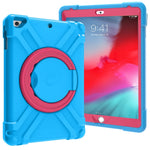 Guscio protettivo piatto EVA + PC con staffa rotante a 360 °, For iPad MINI1/2/3, For iPad MINI 4/5, For iPad Air/Air2/Pro9.7