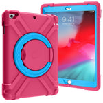 Guscio protettivo piatto EVA + PC con staffa rotante a 360 °, For iPad MINI1/2/3, For iPad MINI 4/5, For iPad Air/Air2/Pro9.7