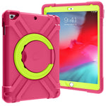 Guscio protettivo piatto EVA + PC con staffa rotante a 360 °, For iPad MINI1/2/3, For iPad MINI 4/5, For iPad Air/Air2/Pro9.7