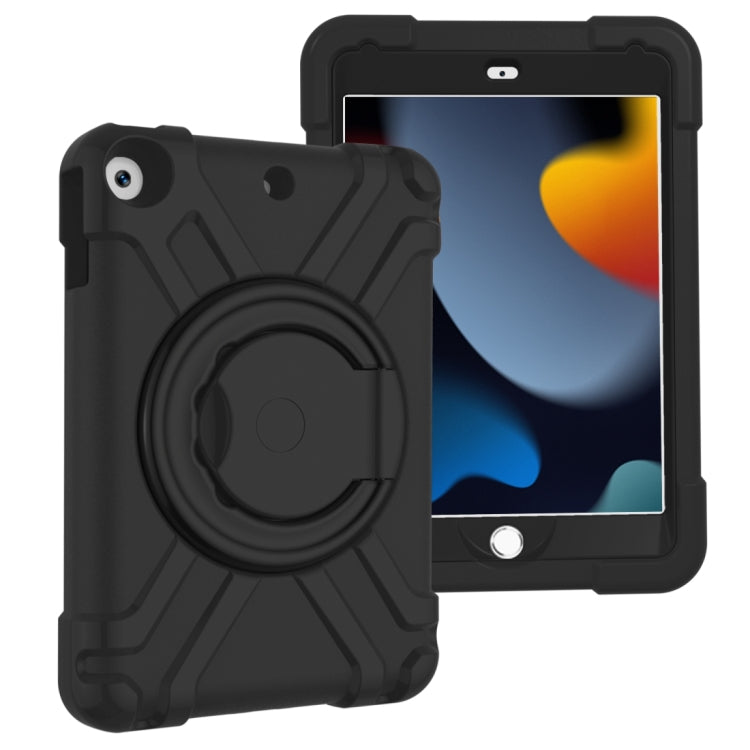 Guscio protettivo piatto EVA + PC con staffa rotante a 360 °, For iPad 10.2