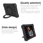 Guscio protettivo piatto EVA + PC con staffa rotante a 360 °, For iPad 10.2