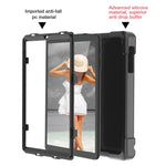 Guscio protettivo piatto EVA + PC con staffa rotante a 360 °, For Galaxy Tab A 10.1 (2019)