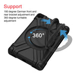 Guscio protettivo piatto EVA + PC con staffa rotante a 360 °, For Galaxy Tab A 10.1 (2019)